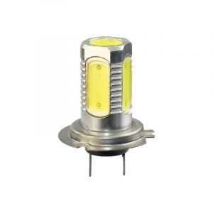 M-tech Ampoule LED H7 blanc 12V 6.00W - 4 x High Power 1.5W