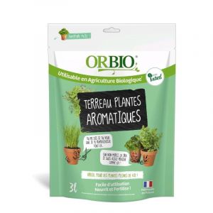 SANS Terreau plantes aromatiques OR BIO, 3 l