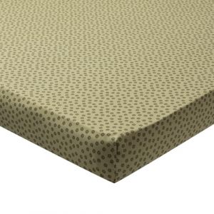 Origin Drap housse imprimée en lyocell, LENA,Kaki