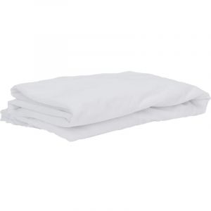 VidaXL Protège-Matelas Blanc 100x220 Cm Imperméable