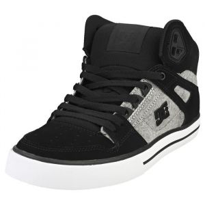 DC Shoes Baskets - PURE HIGH-TOP WC - Homme - Gris Noir