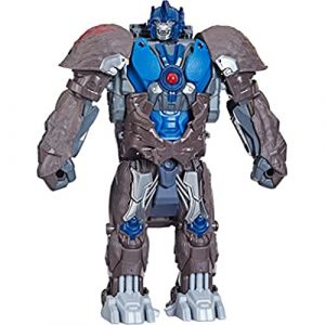 Hasbro Transformers: Rise of the Beasts, figurine convertible Smash Changer Optimus Primal de 22,5 cm, à partir de 6 ans