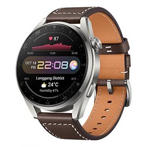 Huawei Watch 3 pro classic harmony os pédomètre moniteur de sommeil marron