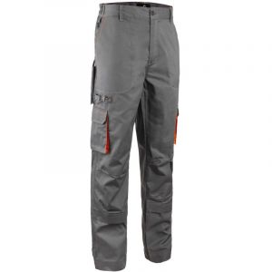 Coverguard Pantalon Paddock II coton polyester gris/orange T2XL - 5PAP1502XL