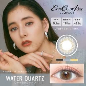 EverColor - LUQUAGE One-Day Color Lens Water Quartz 10 pcs P-5.50 (10 pcs)