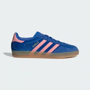 Adidas Gazelle Indoor Velvet Bleu/rose