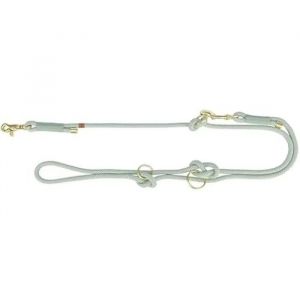 Trixie Laisse Pour Chien - Corde Souple Réglable - Vert Sauge - Vert Menthe - Multi-Positions