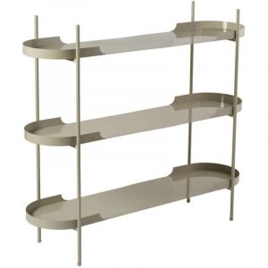 Calicosy Etagère 3 tablettes aux bords arrondis en Métal L120 cm - blair