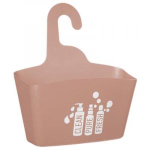 Image de Instant d'O Support de Douche Plastique "Shampoo" 31cm Taupe