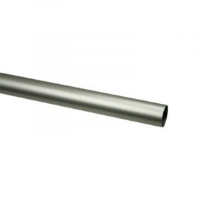 Secodir - Tringle à rideau acier ø20 longueur 2.00m Coloris - Nickel satiné - Nickel satiné