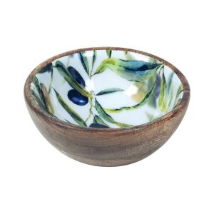 Signes Grimalt Bol Kitchen Bola Hondo Dish Olives Boîtes et plateaux multicolores 15x15x6cm 16748