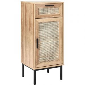 Beliani Meuble haut ROSELL 40 cm Marron clair