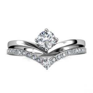 Bague Zinnia Argentée