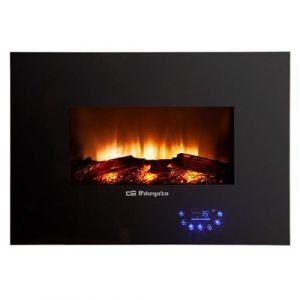 Orbegozo Cheminée électrique CM 8000 avec commande 1800W