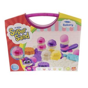 Goliath Jeu de sable à modeler Super Sand Mallette Bakery