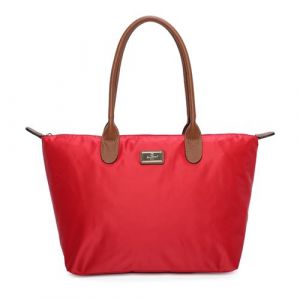 Sac à main cabas grande taille en Polyestere Gallantry Rouge