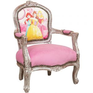 Fauteuil standard en Similicuir Rose fixe enfant 77x50x51