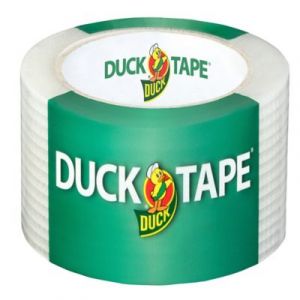 Image de Adhésif de réparation Duck Tape transparent, 50mm x 25m