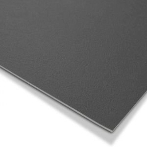 Revêtement de sol Expotop Gris anthracite Vinyle 100 x 100 cm
