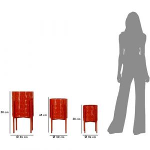 Cache-pot Mauro Ferretti Archy Tris (x3)