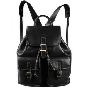 Katana Sac à dos en Cuir de Vachette Noir.