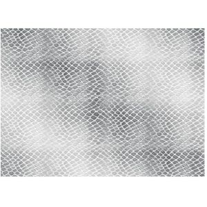 United Labels Rouleau d'adhésif décoratif Peau de serpent argent 45 x 150 cm