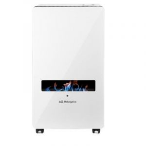 Orbegozo HBF 120 Cuisinière à Gaz Flamme Bleue Cristal Blanc