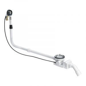 Viega Rotaplex Trio garniture de vidage et de trop-plein avec remplissage 6141,72 pour baignoire sp&eacute;ciale, 727956,
