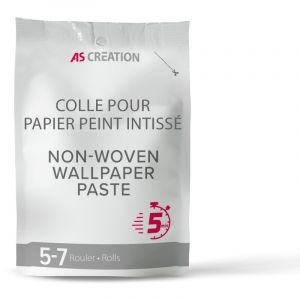 Image de A.S. Creation Colle à papier peint intissé - une colle pour environ 5-7 rouleaux de papier peint - une colle à tapisserie généreuse et sans taches pour les papiers peints intissés - 1 x 200 g