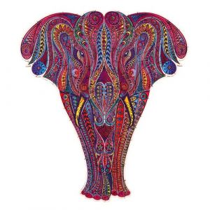 Puzzle en bois - L’Éléphant Sauvage - Coffret bois - Creatifwood