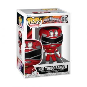Funko Pop! TV: Power Rangers Turbo - Red Ranger - Power Rangers TV - Figurine en Vinyle à Collectionner - Idée de Cadeau - Produits Officiels