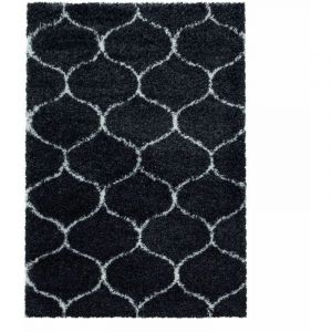 Image de Bobochic Tapis shaggy SAFI 80x150 Anthracite - Anthracite