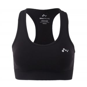 Only Play Brassi&egrave;re Daisy seamless black bra Noir taille : L r&eacute;f : 31882