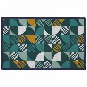 Tapis multi usage (80 cm) Rythmo Bleu