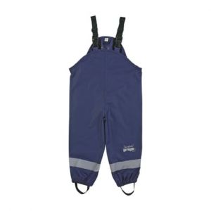 Sterntaler Regenträgerhose ungefüttert Pantalon de Pluie, Marine, 116 cm Unisex Kids