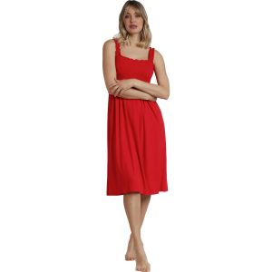 Admas pour femme. Robe bustier rouge Dolly Admas