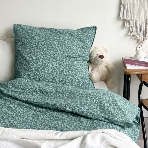 Little Crevette Parure de lit 1 personne coton bio* housse de couette + taie
