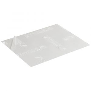 Brio Plaque de verre organique transparent 30 x 40 cm ep. 1,2 mm