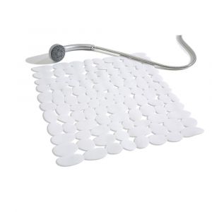 Spirella Tapis Fond de douche PVC MARATHON 54x54cm Blanc - Blanc