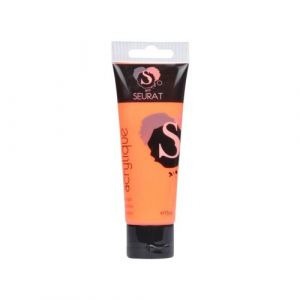 Tube de Peinture Acrylique "Matisse" 75ml Orange Fluo Prix