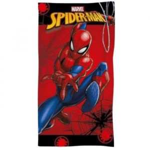 Drap de plage ou Serviette de bain Spiderman Marvel - Couleur:Rouge Taille:Taille Unique - Rouge