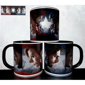Forever Mug Personnalis&eacute; Tasse &Agrave; Caf&eacute; - Captain America Avengers R&eacute;f 861