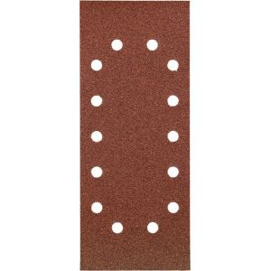 Kwb Patins abrasifs, BOIS & M&Eacute;TAL, corindon, 115 x 280 mm, perfor&eacute;s - 818708