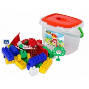 Wader 41234 Seau avec Jeu de Construction Brique (52)