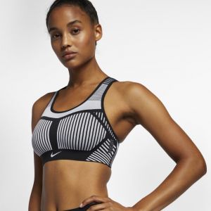 Nike Brassière à maintien supérieur FE/NOM Flyknit pour Femme - Noir - Couleur Noir - Taille XS