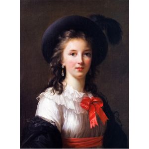 Grafika Puzzle Louise-Élisabeth Vigee le Brun : autoportrait, 1781