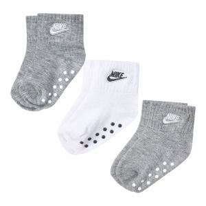 Nike Chaussettes bébé garçon Core Futura Gripper (x3)