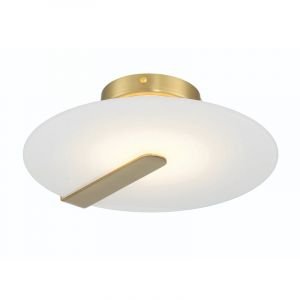 Elstead Lighting Nuvola Applique murale/Plafonnier LED, QN-NUVOLA-F-S-BG,