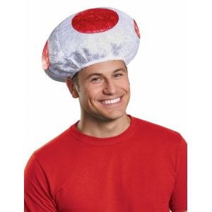 Coiffe Champignon Nintendo® adulte