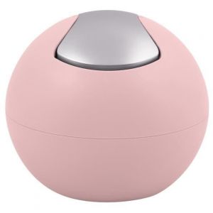 Spirella Poubelle à bascule PS BOWL MATT 1L Rose